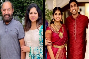 கணவருடன் குத்தாட்டம் போட்ட விஜயகுமார் பேத்தி...வைரலாகும் வீடியோ