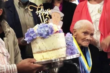 113வது பிறந்தநாளை கொண்டாடிய உலகின் மிகவும் வயதான நபர்