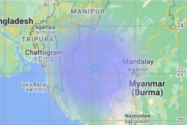 மியன்மாரில் ஏற்பட்ட சக்திவாய்ந்த நிலநடுக்கம்! | Earthquake Myanmar Hits 4 4 On The Richter Scale
