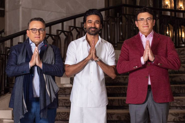 The Gray Man பட இயக்குநர்களுடன் நடிகர் தனுஷ் அளித்த பேட்டி