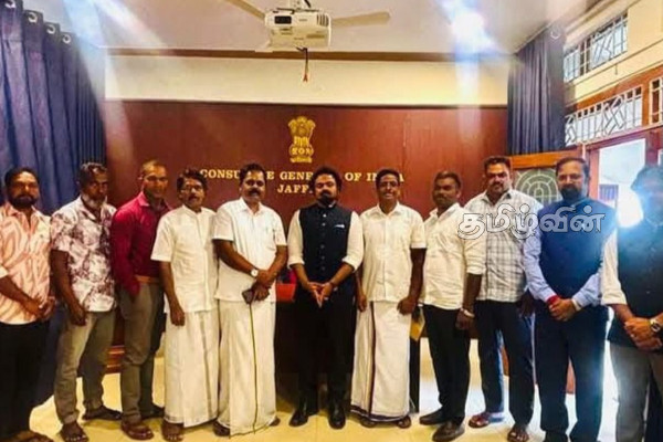 இந்தியத் துணைத் தூதுவருடன் சிறீதரன் எம்.பி தலைமையிலான குழு சந்திப்பு | Sridharan Mp Indian Deputy High Commissioner