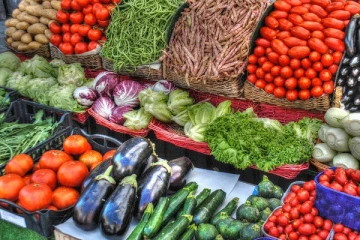 එළවළු මිල ගණන් ශීඝ්‍රයෙන් පහළට.