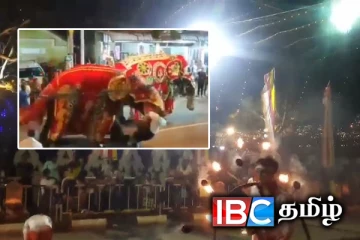 தென்னிலங்கையில் பாகனை புரட்டி எடுத்த யானை