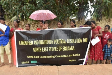 கௌரவமான உரிமை கோரி கிளிநொச்சியில் 70வது நாள் கவனயீர்ப்பு போராட்டம் (Video)