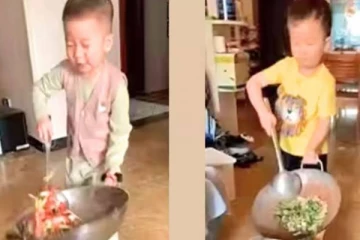 3 வயதிலேயே அசத்தும் சீன சிறுவர்கள்! இணையத்தில் வைரலாகும் வீடியோ