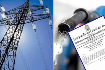 மின்சாரம் மற்றும் எரிபொருள் விநியோகம் தொடர்பில் வெளியிடப்பட்டுள்ள விசேட வர்த்தமானி