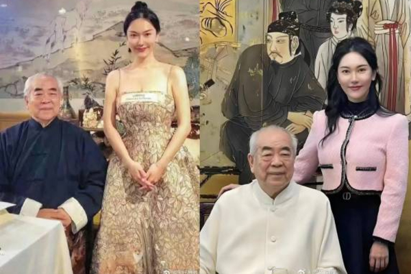 87 old chinese artist father of baby