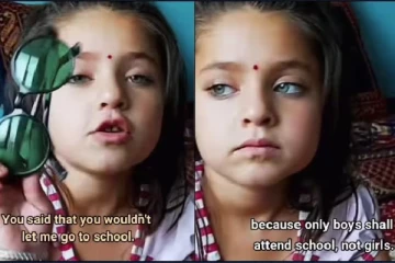 கல்வி பெண்களுக்கானது..!ஆப்கான் சிறுமியின் உரிமை குரல்: வைரலாகும் வீடியோ