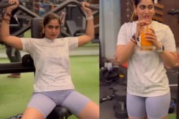 ஷிவானி நாராயணன் ஜிம்மில் வேற லெவல் ஒர்கவுட்.. வைரல் வீடியோ