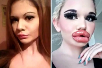 கின்னஸ் சாதனைக்காக லிப்ஸ்க்கு பல இலட்சம் செலவு செய்த பெண்! எவ்வளவு தெரியுமா?