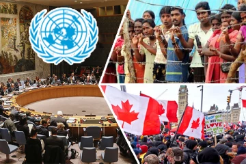 ‘‘கனடாவின் வரலாற்றில் வீதியை முடக்கிய ஈழத்தமிழர்கள்! ஐ.நாவும் வரவில்லை’’ (VIDEO)