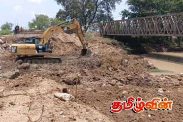 பல வருடங்களிற்கு பின்பு புனரமைக்கப்படும் புளியம்பொக்கணை சந்தி பாலம்