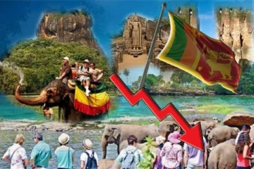 ஏப்ரலில் சடுதியாகக் குறைவடைந்த சுற்றுலாப் பயணிகளின் வருகை