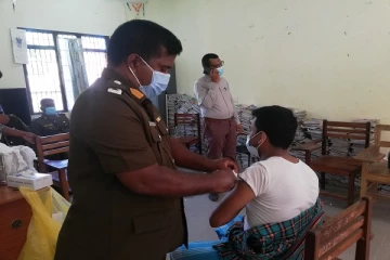 காத்தான்குடியில் 30 வயதுக்கு மேற்பட்டவர்களுக்கு சினோபாம் தடுப்பூசி ஏற்றல்