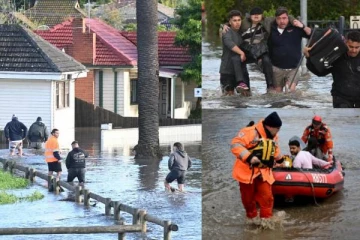 அவுஸ்திரேலியாவில் கனமழை வெள்ளத்தில் மூழ்கிய 500 வீடுகள்! அவசரமாக வெளியேற்றப்பட்ட மக்கள்