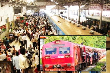 இன்று முதல் தொடருந்து சேவைகள் வழமைக்கு