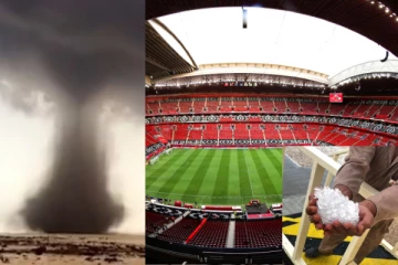 FIFA உலகக்கோப்பை நடக்கும் கத்தாரை தாக்கிய சூறாவளி, ஆலங்கட்டி மழை