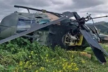 உணவு பொருட்களை ஏற்றிச் சென்ற ராணுவ ஹெலிகாப்டர் விபத்து... வீரர்கள் உட்பட 8 பேர் உயிரிழப்பு!
