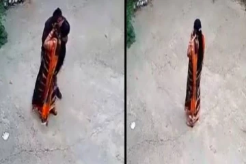 சுகாதார ஊழியரை வலுக்கட்டாயமாக முத்தம் கொடுத்த மர்மநபர்! சிசிடிவியில் சிக்கிய காட்சி