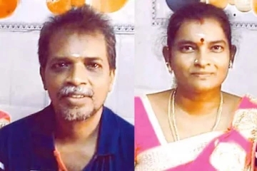 கணவர் இறந்த அன்றே தூக்கிட்டு உயிரைவிட்ட 40 வயது மனைவி