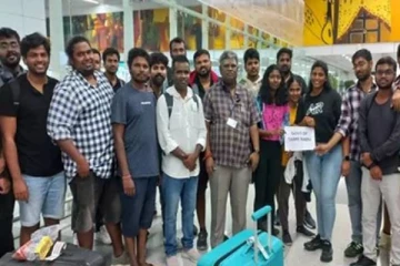 இஸ்ரேலில் இருந்து மீட்கப்பட்ட 21 தமிழர்கள்!