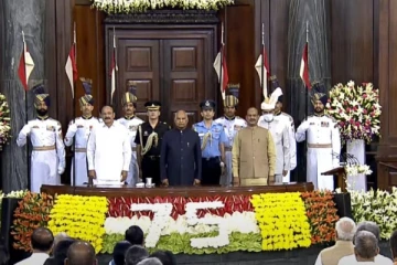 நாடாளுமன்றத்தில் பிரியாவிடை நிகழ்ச்சி - குடியரசுத் தலைவர் ராம்நாத் கோவிந்த் நெகிழ்ச்சி உரை