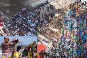 சங்கரநாராயண சுவாமி கோவிலில் மகா கும்பாபிஷேகம் கோலாகலம்