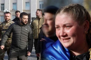 கெர்சனில் ரஷ்ய படைகளின் காட்டுமிராண்டித்தனம்: ஜென்லென்ஸ்கியை கண்டதும் ஆனந்த கண்ணீரில் பொதுமக்கள்!