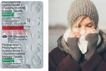 சளி தொந்தரவுகளுக்கு தீர்வளிக்கும் Sinarest New மாத்திரைகள்