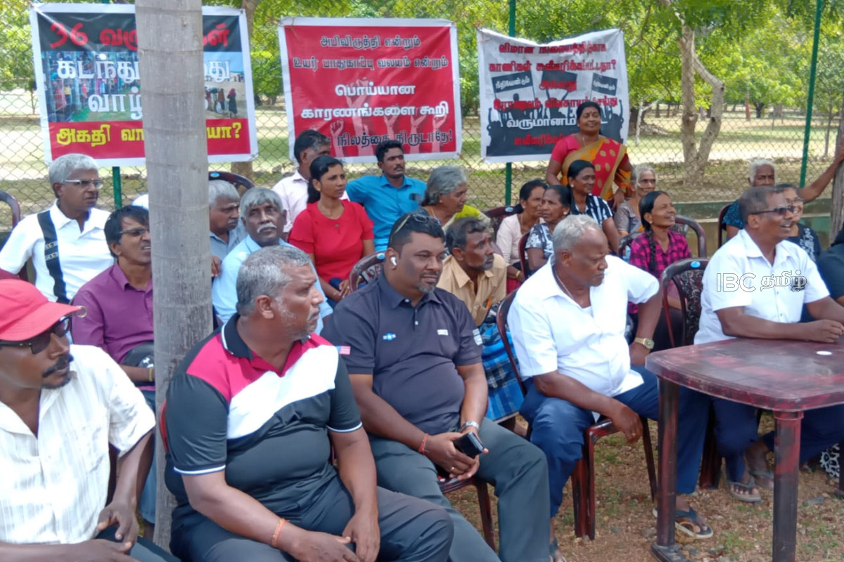 காணி விடுவிப்பு கோரி 23ஆவது வாரமாக மயிலிட்டி மக்கள் போராட்டம் | Protest For Release Of Military Controlled Lands