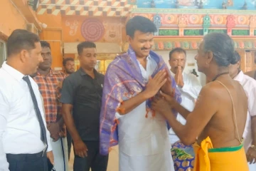 கிழக்கு மாகாண ஆளுநர் செந்தில் தொண்டமான் திருகோணமலைக்கு விஜயம் (photos)