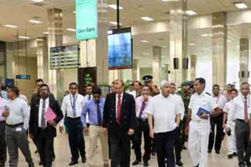 කටුනායක ආරක්ෂාව තර කෙරේ..