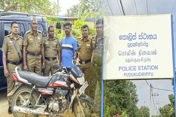 முல்லைத்தீவில் மோட்டார் சைக்கிள் திருடில் ஈடுபட்ட மூவர் கைது