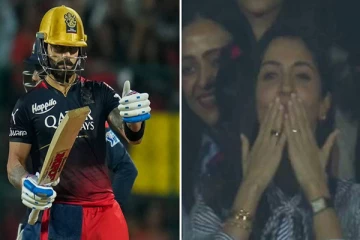 வரலாற்று சாதனை படைத்த கோலி - முத்தம் கொடுத்த மனைவி!