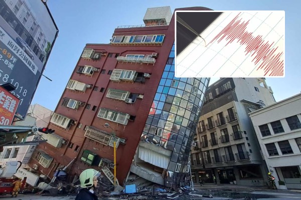 தைவானில் ரிக்டர் 6.1 சக்திவாய்ந்த நிலநடுக்கம்: வீதியில் தஞ்சமடைந்த பொதுமக்கள் | 6 1 Magnitude Earthquake In Taiwan