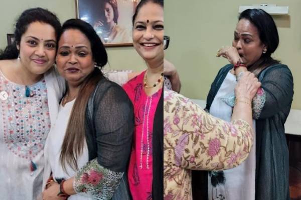 மீனாவால் திடீரென கண்ணீர் விட்டு அழுத கலா மாஸ்டர்! பிறந்த நாளில் ஏற்பட்ட நெகிழ்ச்சி சம்பவம்; | Actress Meena Gives Surprice To Kala Master