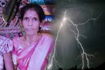 மன்னாரில் மின்னல் தாக்கி வயோதிப பெண் பலி