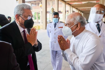 நாடாளுமன்றத்துக்குள் பிரவேசித்த  ஜனாதிபதி!