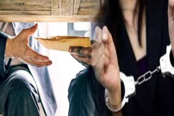 இலஞ்சம் பெற்ற பெண் கிராம சேவகர் கைது