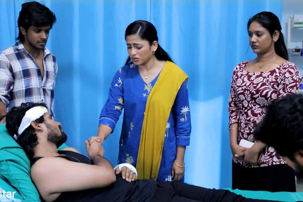 தலை, கையில் கட்டுடன் மருத்துவமனையில் சோழன்; பார்க்க வந்த நிலா.. அய்யனார் துணை சீரியல் புரோமோ | Ayyanar Thunai Serial Upcoming Episode Promo