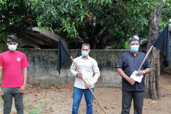 அரசாங்கத்திற்கு எதிராக கிழக்கில் கறுப்புக் கொடி போராட்டம்! | Black Flag Struggle In East Against The Government