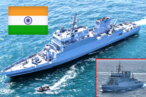 INS Androth joins Indian Navy, Indian Navy, INS Androth warship