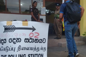 வாக்களிப்பு நிலையங்களில் கடும் பொலிஸ் பாதுகாப்பு!