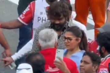 அஜித்தின் கார் ரேஸை பார்க்க சென்ற நயன்தாரா.. படுவைரல் ஆகும் வீடியோ