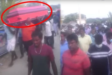 உறவினர்களின் கதறல்களுக்கு மத்தியில் விடைபெற்ற யாழ்.மீனவர்கள்! (காணொளி)