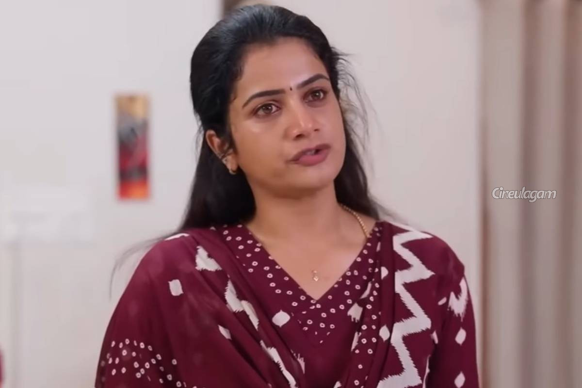 எதிர்நீச்சல் தொடர்கிறது சீரியல் புகழ் விசாலாட்சியா இது?... Frock போட்டு அவர் வெளியிட்ட போட்டோ | Ethirneechal Serial Visalakshmi Modern Photo