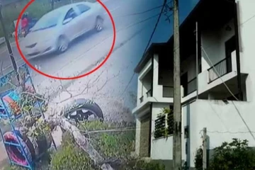 මහෙස්ත්‍රාත්වරයා සිරකර මෝටර් රථය පැහැරගනී - (CCTV VIDEO)