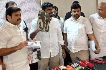 என்னை நானே சாட்டையால் அடித்து கொள்வேன்; இனி செருப்பு அணிய மாட்டேன் - அண்ணாமலை சபதம்