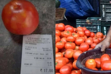 ஒரே ஒரு தக்காளியின் விலை 17 ரூபாய்! இணையத்தில் வைரலாகும் பில்