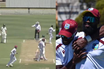 பயிற்சி ஆட்டத்திலேயே அவுஸ்திரேலியாவுக்கு மரண அடி கொடுத்த வெ.இண்டீஸ்